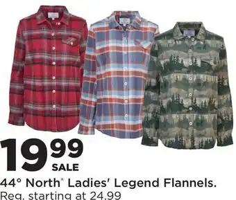 Fleet Farm 44° North Ladies' Legend Flannels offer