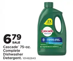 Fleet Farm Cascade 75-oz. Complete Dishwasher Detergent offer