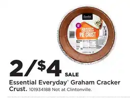 Fleet Farm Essential Everyday Graham Cracker Crust offer
