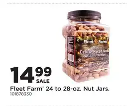 Fleet Farm Fleet Farm 24 to 28-oz. Nut Jars offer