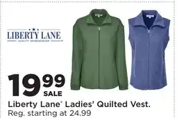 Fleet Farm Liberty Lane Ladies' Quilted Vest offer