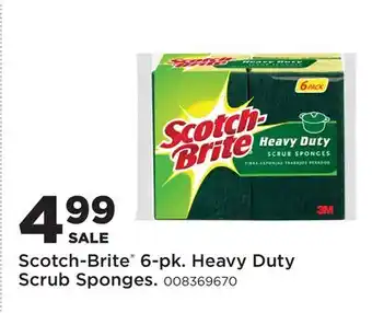 Fleet Farm Scotch-Brite 6-pk. Heavy Duty Scrub Sponges offer