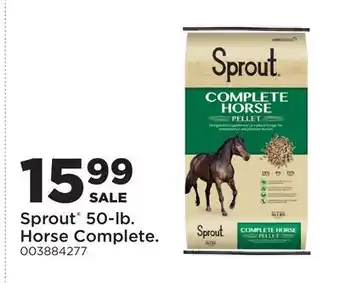 Fleet Farm Sprout 50-lb. Horse Complete offer