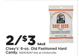 Fleet Farm Claey's 6-oz. Old Fashioned Hard Candy offer