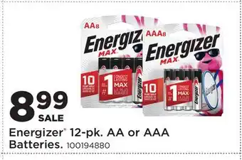 Fleet Farm Energizer 12-pk. AA or AAA Batteries offer