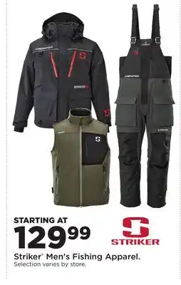 Fleet Farm Striker Men's Fishing Apparel offer