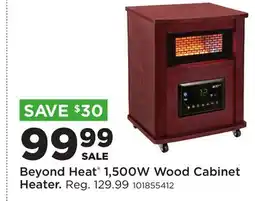 Fleet Farm Beyond Heat 1, 500W Wood Cabinet Heater offer