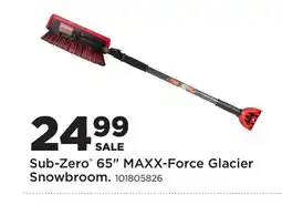 Fleet Farm Sub-Zero 65 MAXX-Force Glacier Snowbroom offer