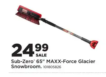 Fleet Farm Sub-Zero 65 MAXX-Force Glacier Snowbroom offer