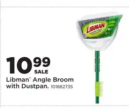 Fleet Farm Libman Angle Broom with Dustpan offer