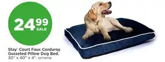 Fleet Farm Stay Court Faux Corduroy Gusseted Pillow offer