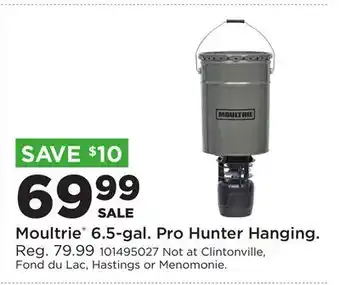 Fleet Farm Moultrie 6.5-gal. Pro Hunter Hanging offer