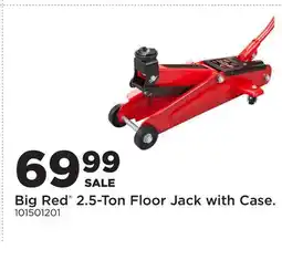 Fleet Farm Big Red 2.5-Ton Floor Jack with Case offer