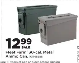 Fleet Farm Fleet Farm 30-cal. Metal Ammo Can offer