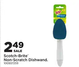 Fleet Farm Scotch-Brite Non-Scratch Dishwand offer