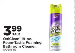 Fleet Farm OxiClean 19-oz. Foam-Tastic Foaming Bathroom Cleaner offer