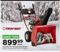 Fleet Farm Troy Bilt 24 2-Stage Snow Blower offer