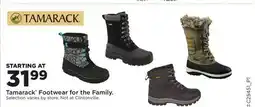 Fleet Farm Tamarack Footwear for the Family offer