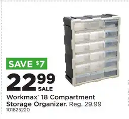 Fleet Farm Workmax 18 Compartment Storage Organizer offer