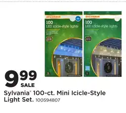Fleet Farm Sylvania 100-ct. Mini Icicle-Style Light Set offer