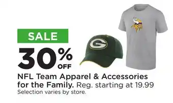 Fleet Farm NFL Team Apparel & Accessories for the Family offer