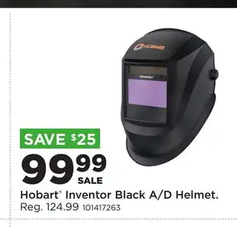 Fleet Farm Hobart Inventor Black A/D Helmet offer