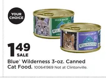 Fleet Farm Blue Wilderness 3-oz. Canned Cat Food offer
