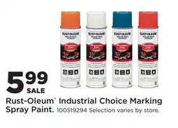Fleet Farm Rust-Oleum Industrial Choice Marking Spray Paint offer