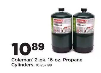 Fleet Farm Coleman 2-pk. 16-oz. Propane Cylinders offer