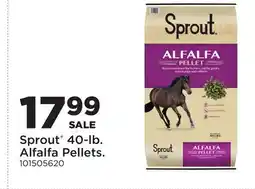 Fleet Farm Sprout 40-lb. Alfalfa Pellets offer
