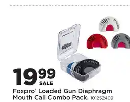 Fleet Farm Foxpro Loaded Gun Diaphragm Mouth Call Combo Pack offer