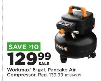 Fleet Farm Workmax 6-gal. Pancake Air Compressor offer