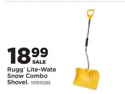 Fleet Farm Rugg Lite-Wate Snow Combo Shovel offer