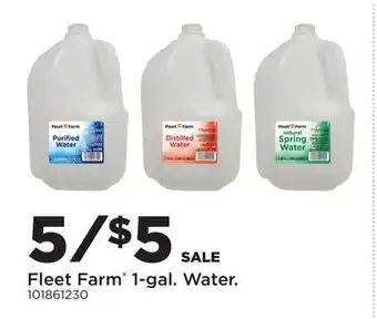 Fleet Farm Fleet Farm 1-gal. Water offer
