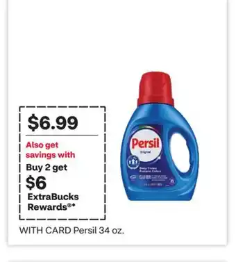 CVS Persil 34 oz offer