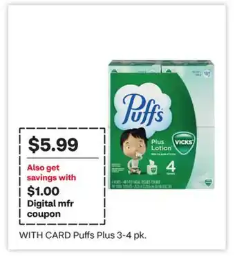 CVS Puffs Plus offer