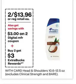 CVS Head & Shoulders offer