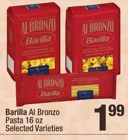 Super King Markets Barilla Al Bronzo Pasta offer