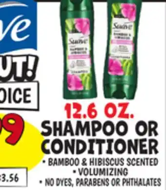 Ollie's SHAMPOO OR CONDITIONER offer