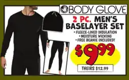 Ollie's BODY GLOVE MEN'S BASELAYER SET offer
