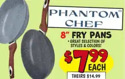 Ollie's PHANTOM CHEF FRY PANS offer
