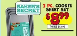 Ollie's BAKER'S SECRET COOKIE SHEET SET offer