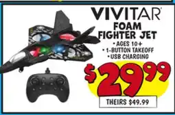 Ollie's VIVITAR FOAM FIGHTER JET offer