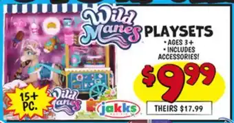 Ollie's WILD MANES PLAYSETS offer