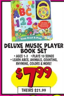 Ollie's DELUXE MUSIC PLAYER BOOK SET offer
