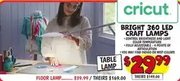 Ollie's BRIGHT 360 LED CRAFTLAMPS offer
