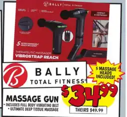 Ollie's BALLY TOTAL FITNESS MASSAGE GUN offer