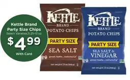 Kroger Kettle Brand Party Size Chips offer