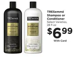 Kroger TRESemmé Shampoo or Conditioner offer