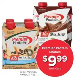 Kroger Premier Protein Shakes offer